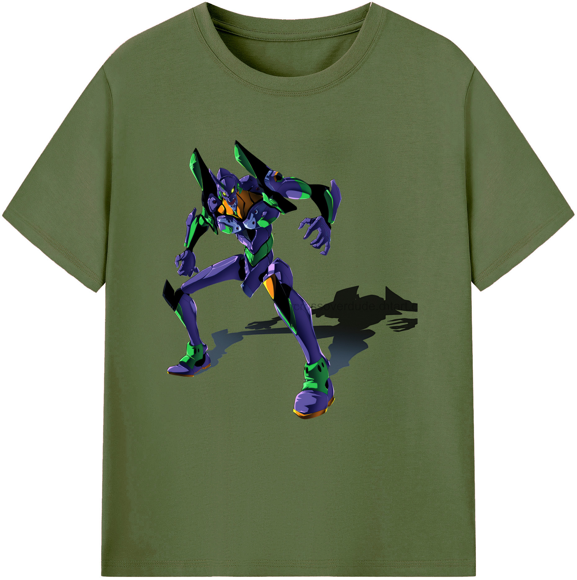 （画像用） EVA 新世紀エヴァンゲリオン 綿100％半袖Tシャツ（フロントプリント）